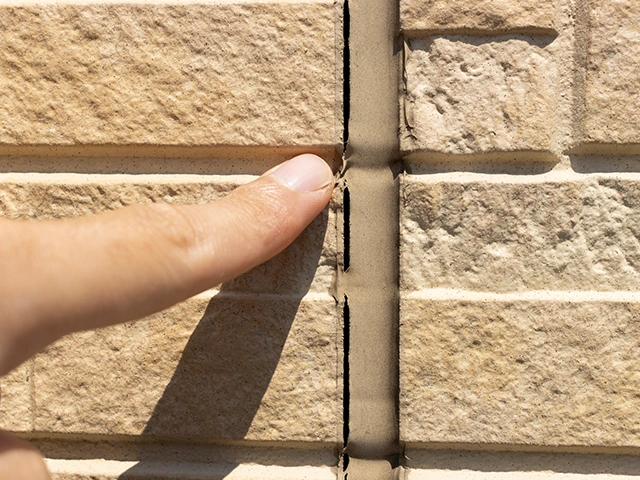 コーキング劣化の例