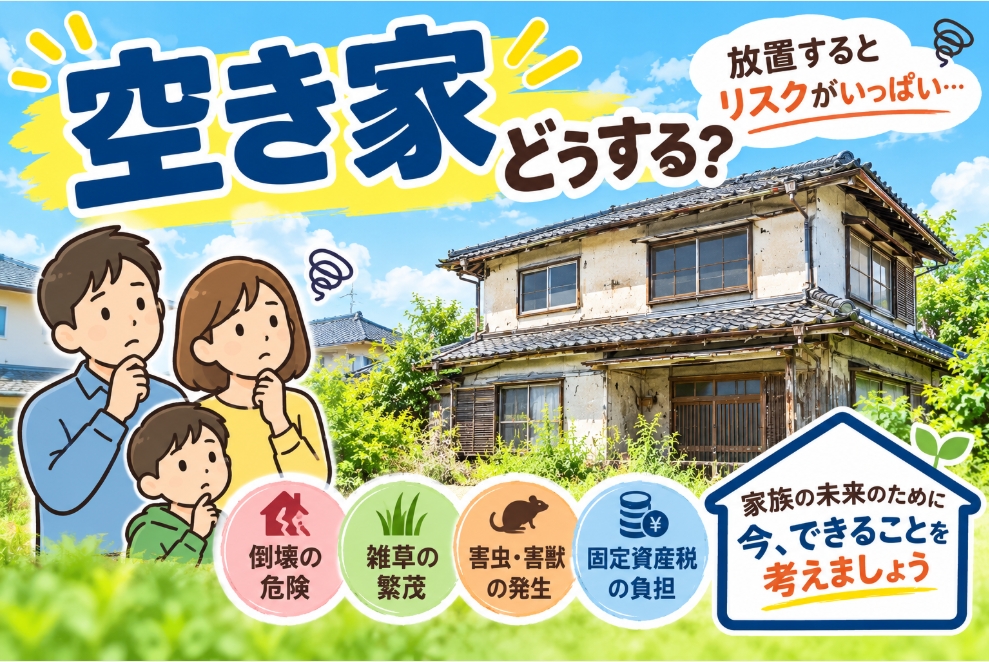 解体をすすめる主な理由⑥相続をきっかけに